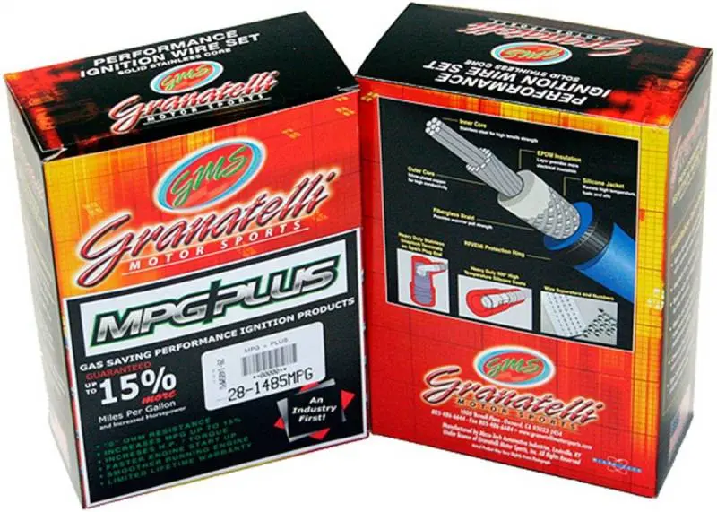 Granatelli 14-23 GM L83 5.3L/L86 6.2L Straight Boot MPG Plus Ignition Wires Modern Engines Granatelli Motor Sports