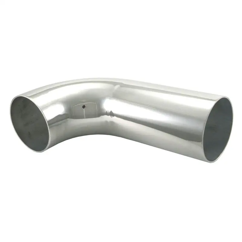 Spectre Aluminum Universal Tube Elbow 3.5in OD 90 Degree Mandrel 6in Leg