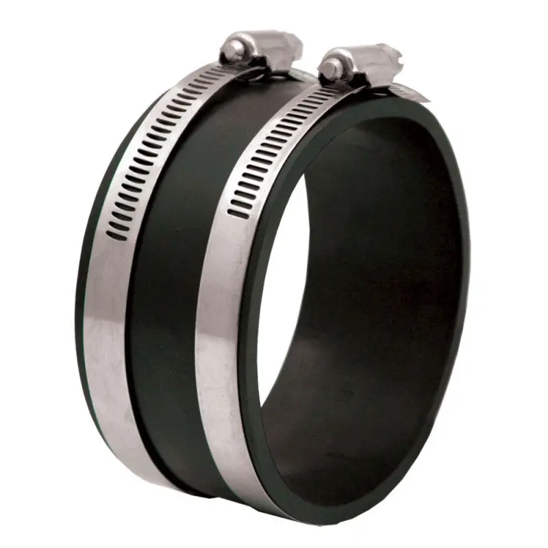 Spectre Black PVC Coupler 3.5in Air Intake Hose Connector Universal Fit