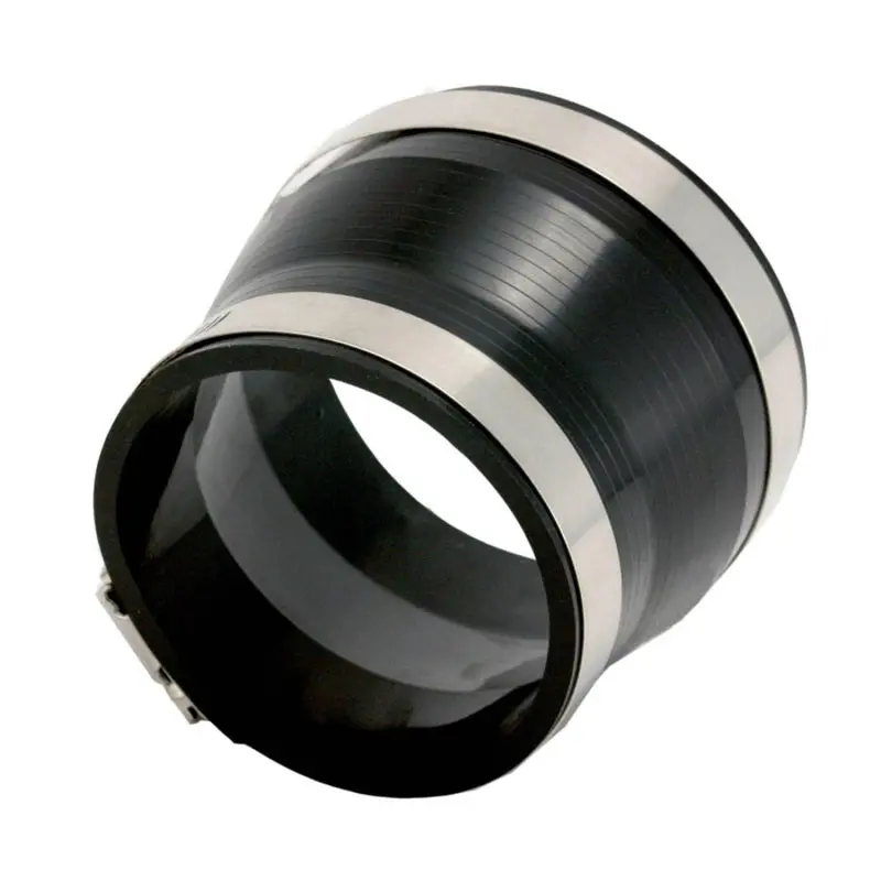 Spectre Black PVC Coupler Reducer 3.5in to 3in Air Intake Hose Connector