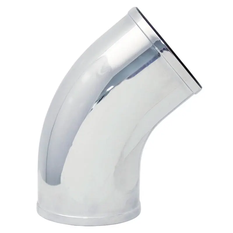 Spectre Universal Intake Elbow Tube ABS 3in OD 45 Degree Chrome