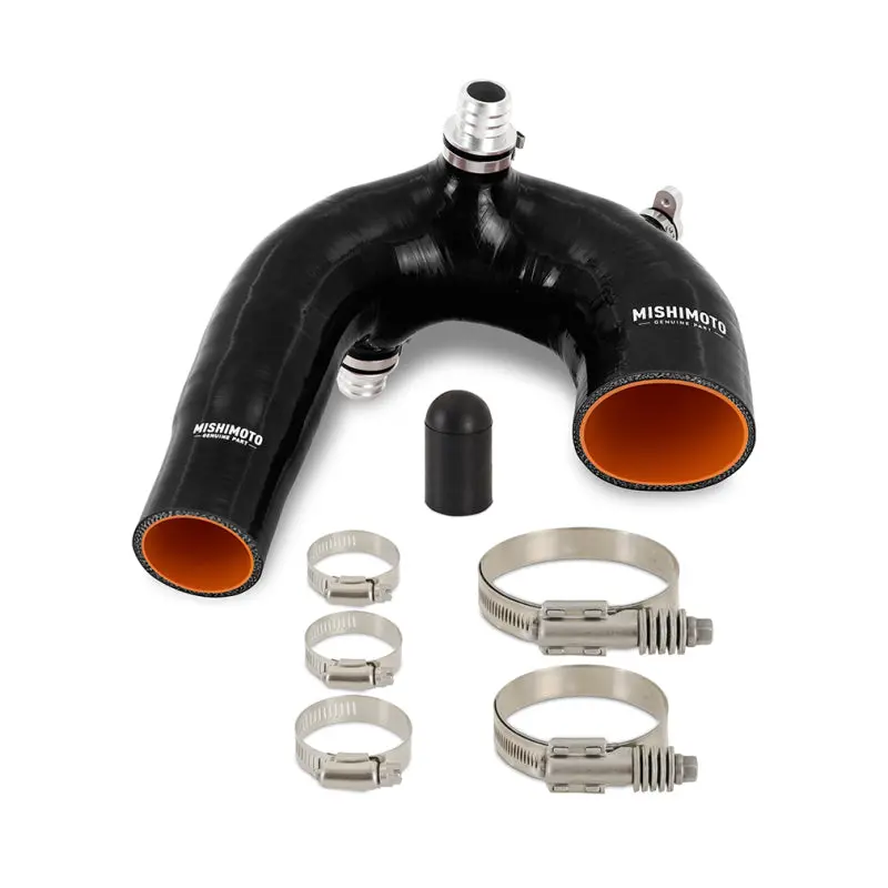 Mishimoto 2016+ Polaris RZR XP Turbo Black Silicone Intake J-Tube Performance Upgrade