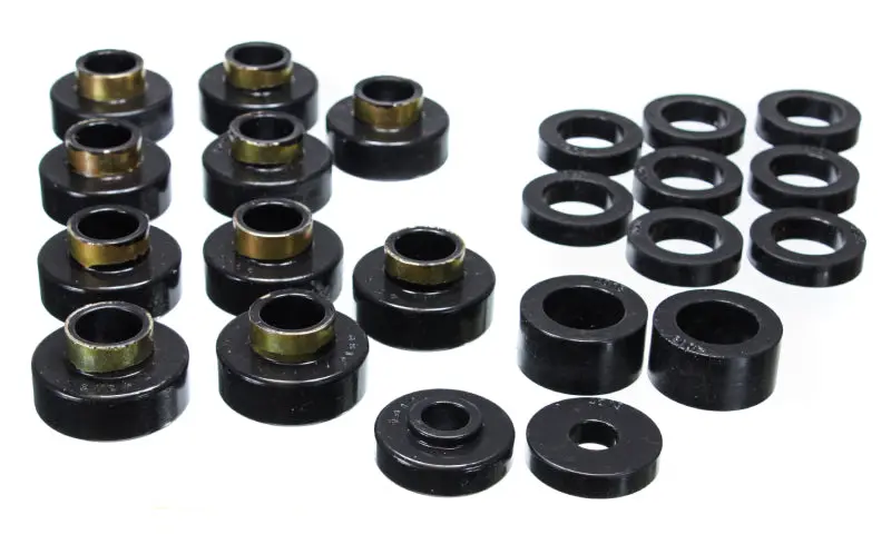 Energy Suspension CJ5-7 Body Mounts Black Durable Vehicle Support