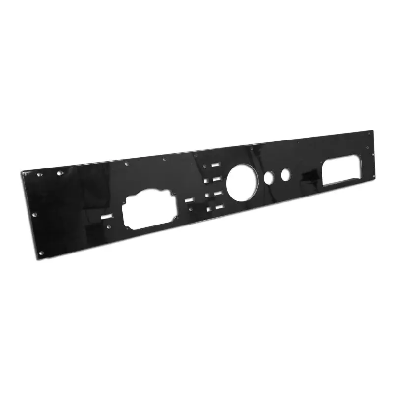 Rugged Ridge Dash Panel Pre-Cut Holes Black 1976-1986 Jeep CJ Series