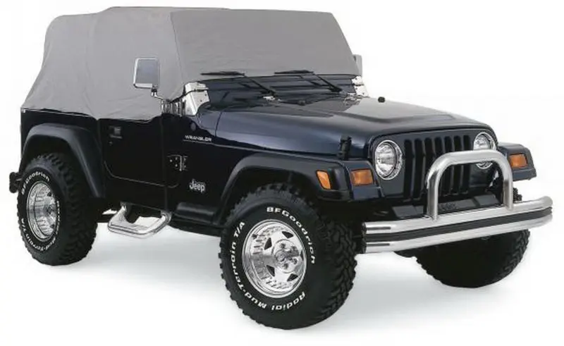 Rampage 1976-1983 Jeep CJ5 Grey Cap Cover 4 Layer Weather Protection