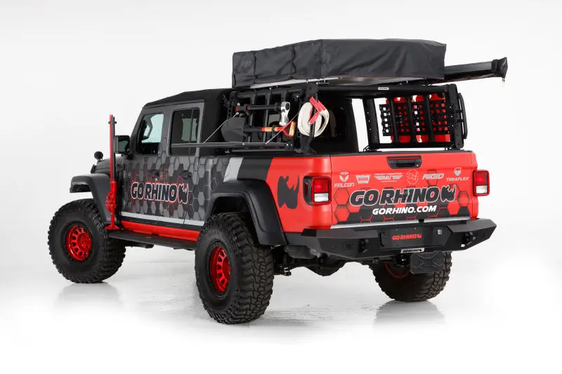 Go Rhino 19-21 Jeep Gladiator XRS Overland Xtreme Rack Box 2 Required gor5950000T-01