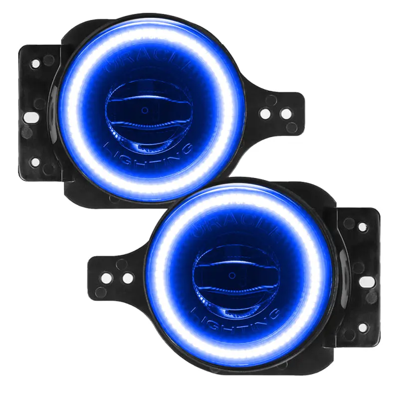 Oracle Jeep Wrangler JL Gladiator JT Sport High Performance LED Fog Lights Blue Warranty ORACLE Lighting