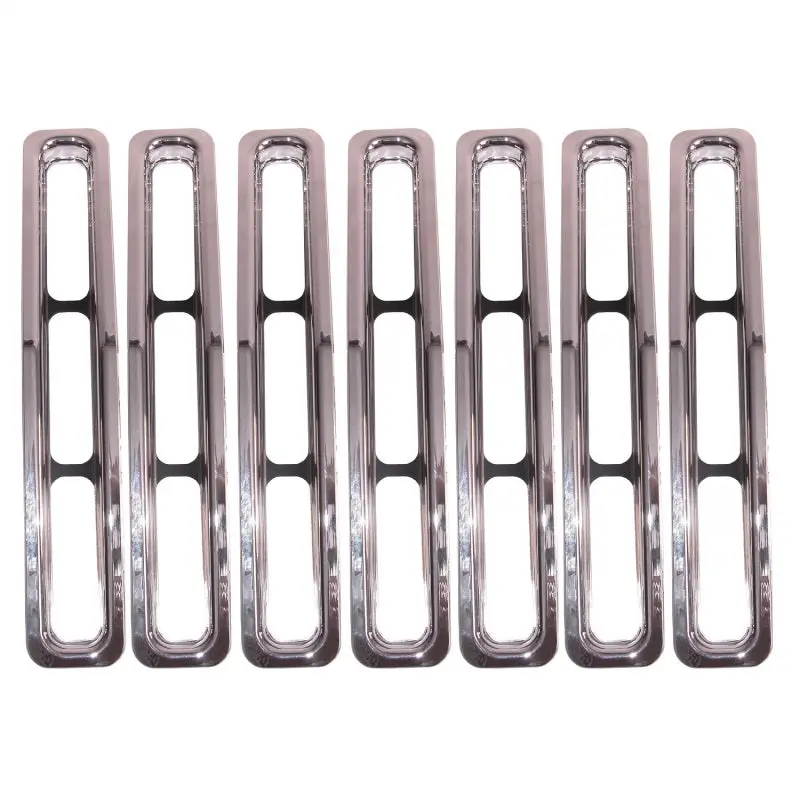 Rugged Ridge Chrome Grille Inserts 87-95 Jeep Wrangler YJ
