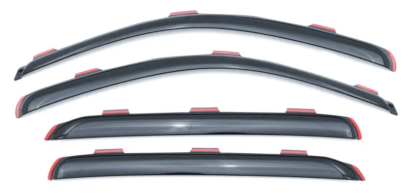 Lund 07-17 Jeep Wrangler Unlimited Ventvisor Elite Smoke Window Deflectors 4 Piece Set