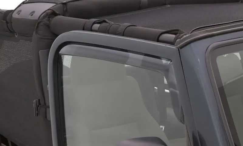 Lund 97-06 Jeep Wrangler Ventvisor Elite Smoke Window Deflectors 2 Piece Set