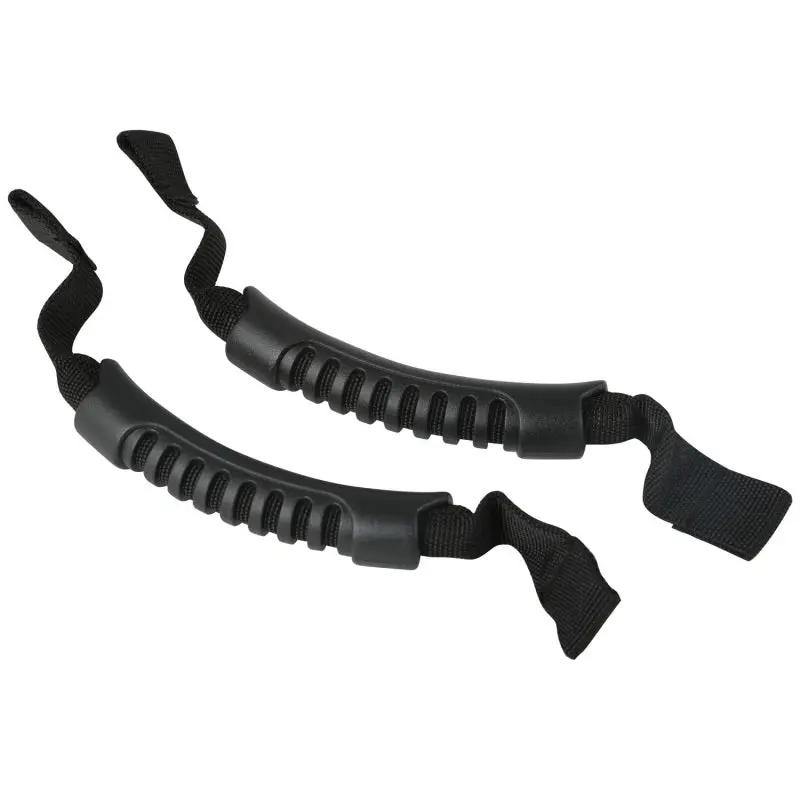 Rugged Ridge Front Headrest Grab Handles Black 2007-2020 Jeep Wrangler JK JL JT