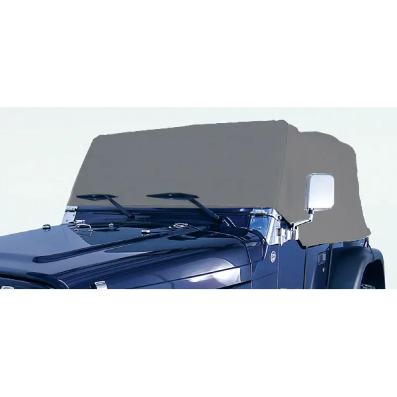 Rugged Ridge Deluxe Cab Cover 76-06 Jeep CJ and Wrangler - Durable Weather Protection