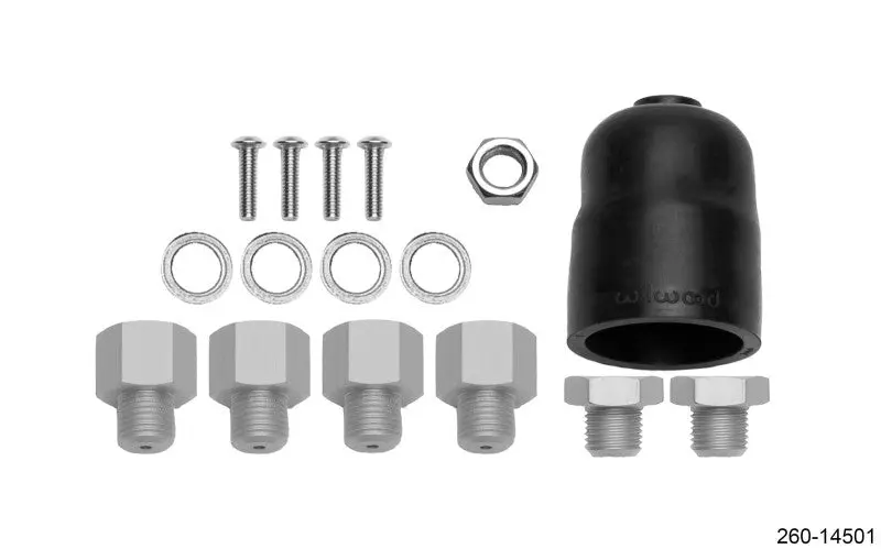 Wilwood Hardware Kit Tandem Master Cylinder 7/8in & 15/16in Bore