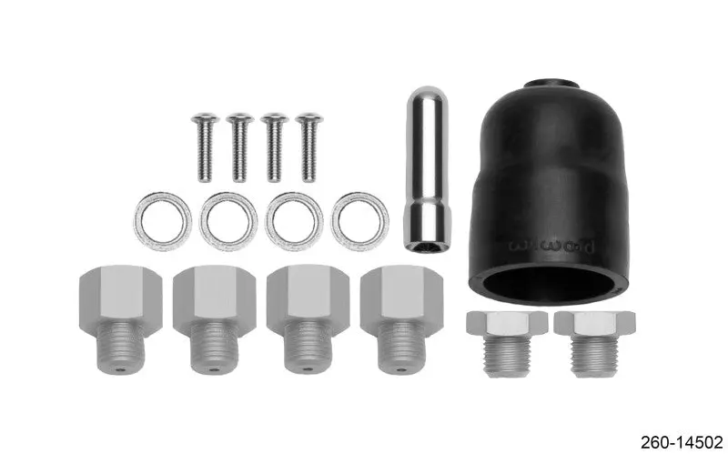 Wilwood Hardware Kit Tandem Master Cylinder 1.00in & 1 1/8in Bore