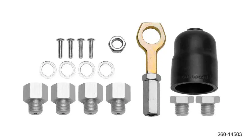 Wilwood Hardware Kit Tandem Master Cylinder 7/8in & 15/16in Bore Mustang