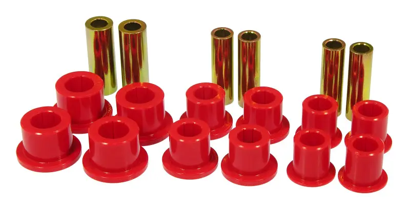 Prothane 99-04 Ford F250 F350 Super Duty 2WD 4WD Front Leaf Spring Bushings Red
