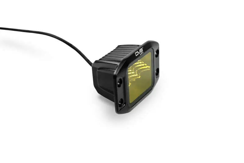 DV8 3-Inch Elite Series LED Amber Flush Mount Pod Light Off-Road Use DV8 Offroad
