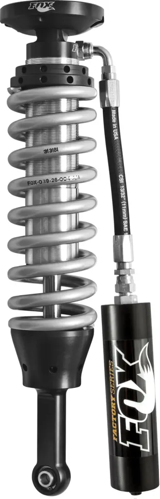 Fox 07+ Chevy 1500 2.5 Factory Series 4.4in Remote Reservoir Coilover Shock Set 0-2in Lift