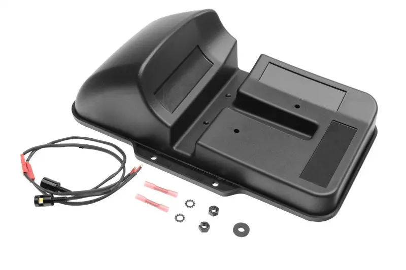 Rugged Ridge 18-22 Jeep Wrangler JL License Plate Relocation Kit Rear Mount