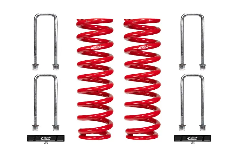 Eibach PRO-Lift Kit Front Springs & Rear 1in Block 19-21 Toyota Tundra