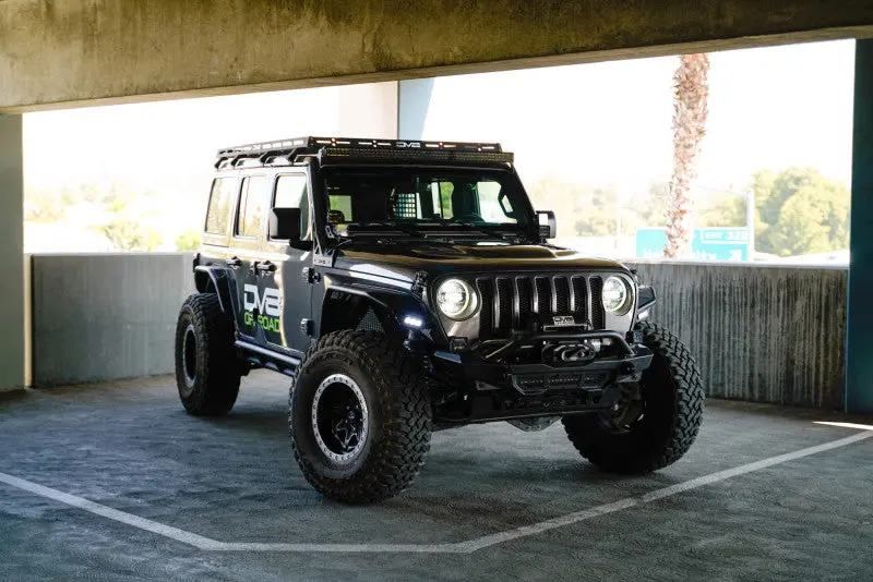 DV8 Offroad Pillar Dual Light Pod Mounts 2018+ Jeep Wrangler JL