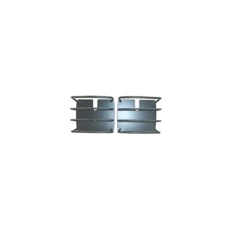 Rugged Ridge 76-06 Jeep CJ Wrangler Black Euro Tail Light Guards Classic Models