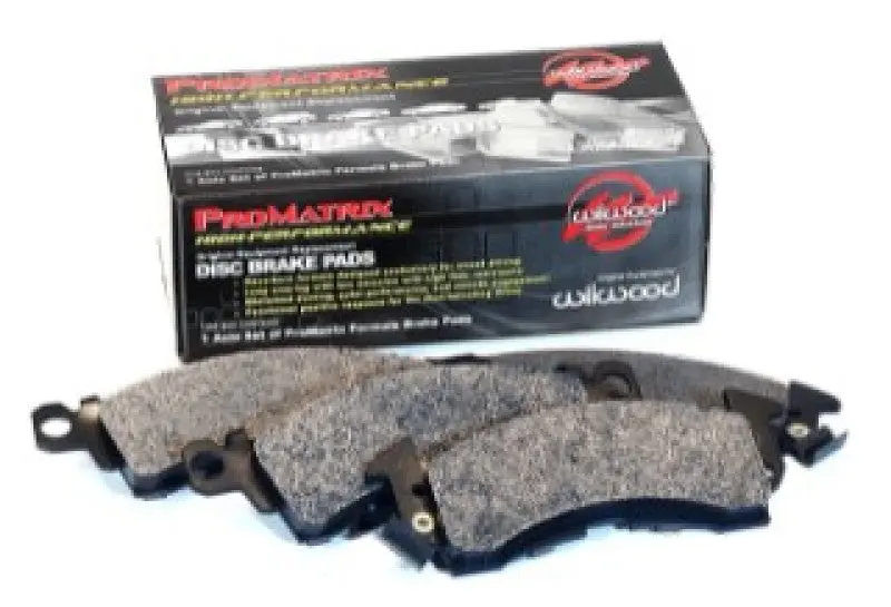 Wilwood Promatrix D813 Brake Pad Set Durable Compound Long Lasting Performance