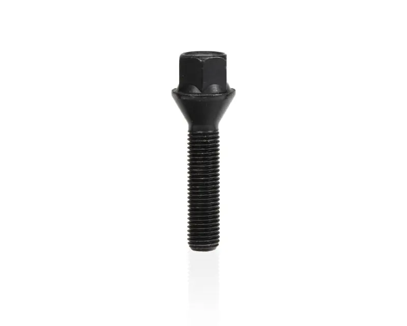 Eibach Black Wheel Bolt M12 x 1.5 x 43mm x 17mm Hex Taper-Seat Custom Look