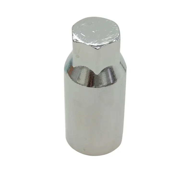 NRG Silver Lug Nut Lock Key Socket LN-LS500 Style Lug Nuts - Wheel Security