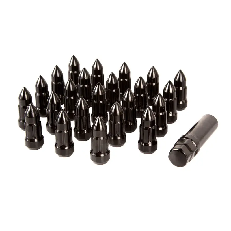 Rugged Ridge Bullet Style Lug Nut Black 1/2-20 Thread