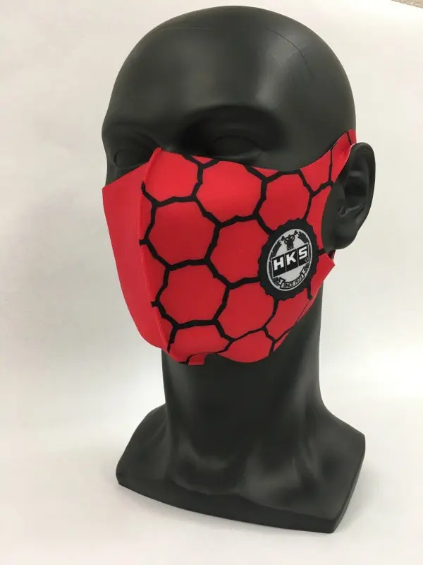 HKS Graphic Mask SPF Red Large - Sun Protection Car Surfaces