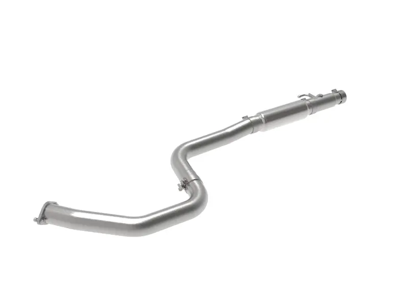 aFe Takeda 3in 304 Stainless Steel Mid-Pipe Exhaust 2019-2020 Hyundai Veloster I4-1.6L Turbo