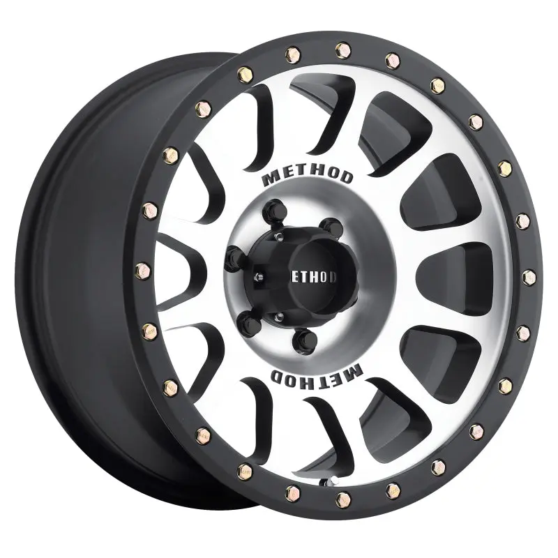 Method MR305 NV 16x8 0mm Offset 6x5.5 108mm CB Machined/Black Street Loc Wheel Trucks Method Wheels