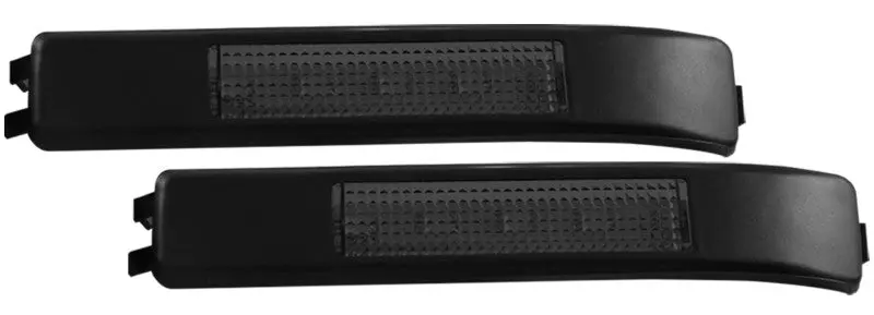 ANZO LED Mirror Lights 2009-2014 Ford F-150 LED Mirror Lights Smoke Amber LED