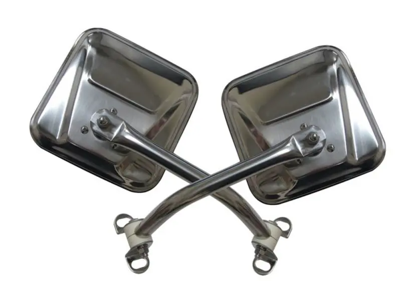 Rampage 1976-1983 Jeep CJ5 Stainless Steel Mirror Kit