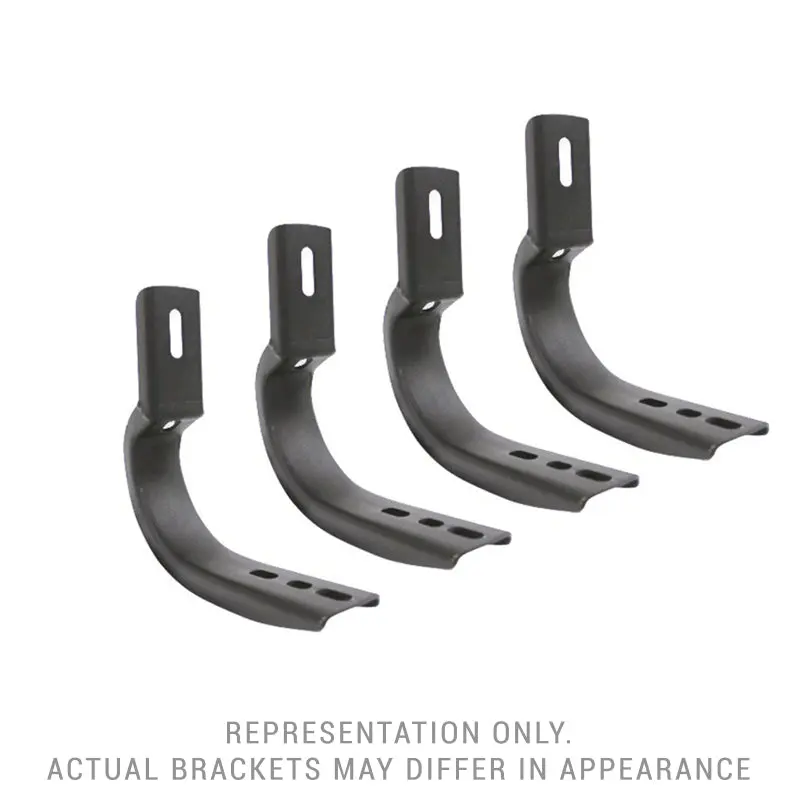 Go Rhino 19-20 Chevrolet Silverado 1500 Brackets OE Xtreme Cab Length SideSteps