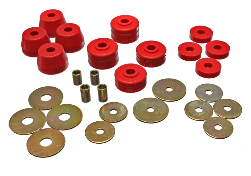 Energy Suspension 72-93 Ramcharger Body Cab Mount Set Secure Fit