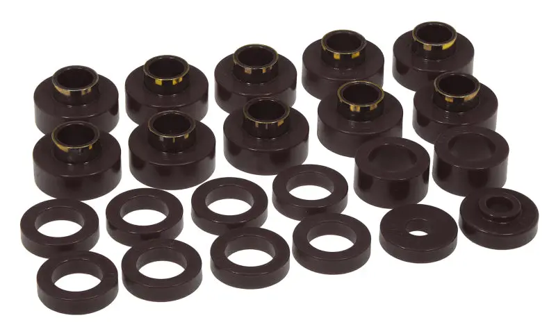 Prothane 80-86 Jeep CJ5 CJ7 Body Mount 22 Piece Bushing Kit Black