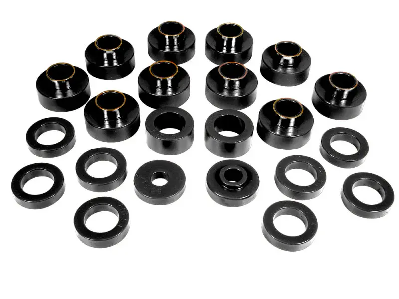 Prothane 81-86 Jeep CJ8 Body Mount Bushing Kit Black