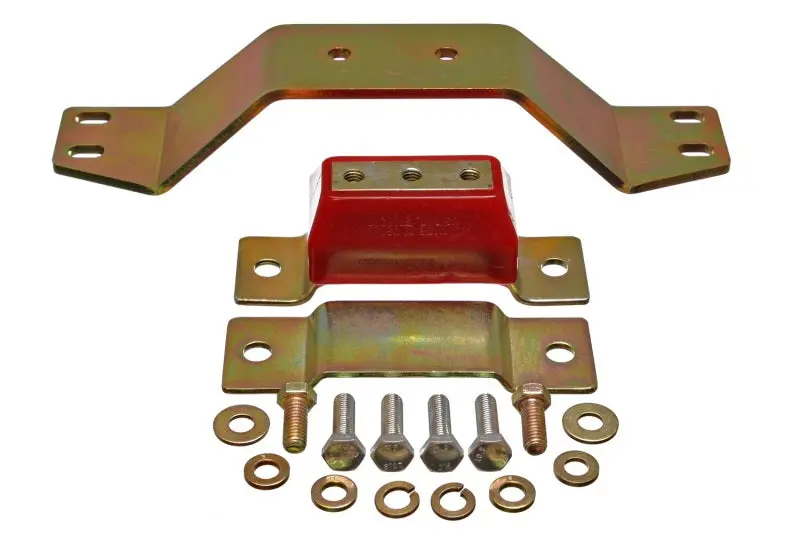 Energy Suspension 99-04 Ford Mustang 4.6L V8 Red Transmission Mounts Enhanced Drivetrain Stability