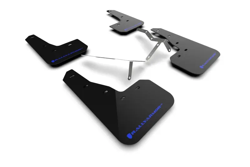 Rally Armor 22-25 Honda Civic Si Sport Black UR Mud Flaps Blue Logo