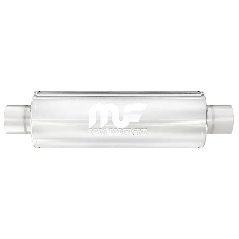 MagnaFlow Stainless Steel Muffler Mag SS 14X4X4 2.25 C/C Center Inlet/Outlet
