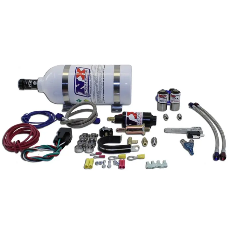 Nitrous Express Single Cyl Mainline Nitrous Kit 2.5lb Bottle
