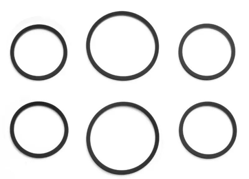 Wilwood O-Ring Kit 1.62/1.25/1.25in Square Seal 6 Pack Brake Systems