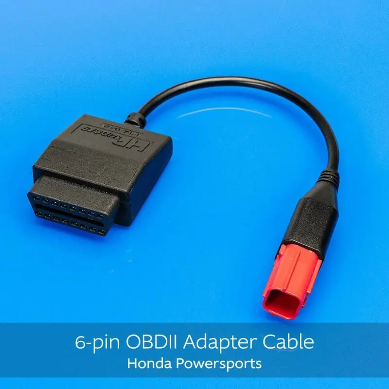HPT OBDII Adapter Cable Honda Powersports 6 Pin Diagnostic Tool HP Tuners