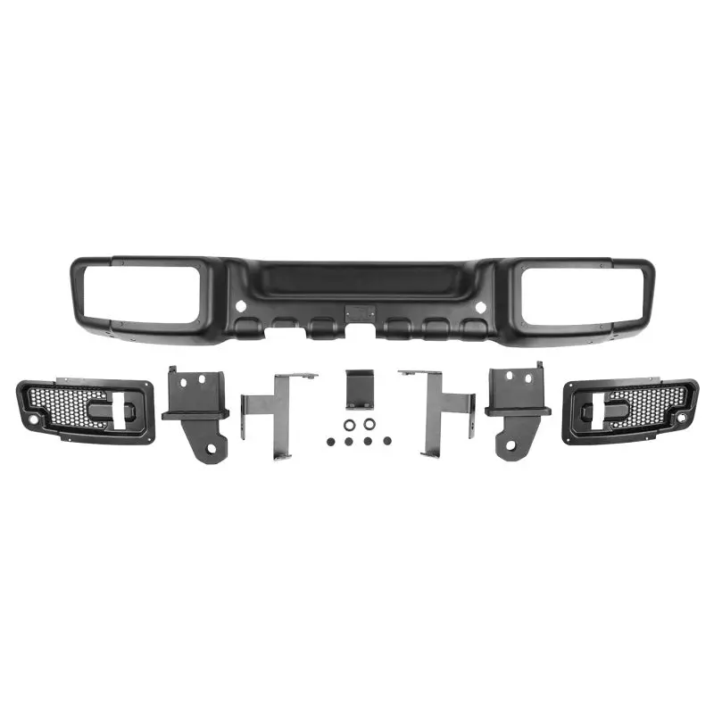 Rugged Ridge Spartacus Rear Bumper Black 18-20 Jeep Wrangler JL Heavy Duty