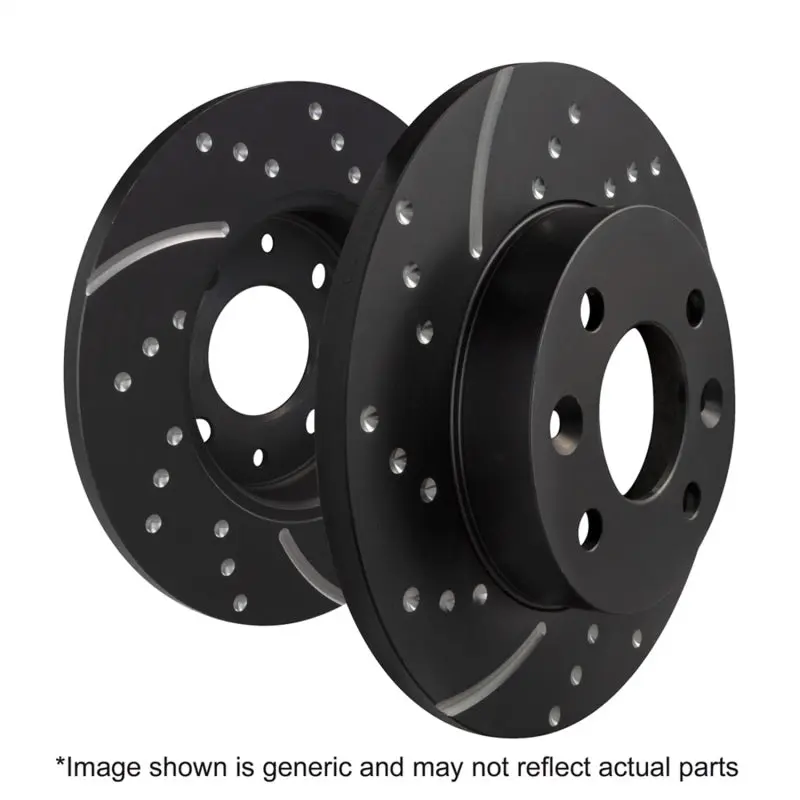 EBC GD Sport Rear Brake Rotors 2018+ Jeep Wrangler JL 2.0T