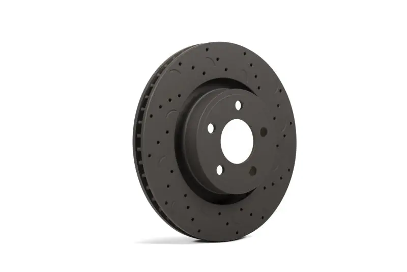 Hawk Talon 18-20 Jeep Wrangler Gladiator Drilled and Slotted Front Brake Rotor Set - Off-Road Brake Upgrade Hawk Performance