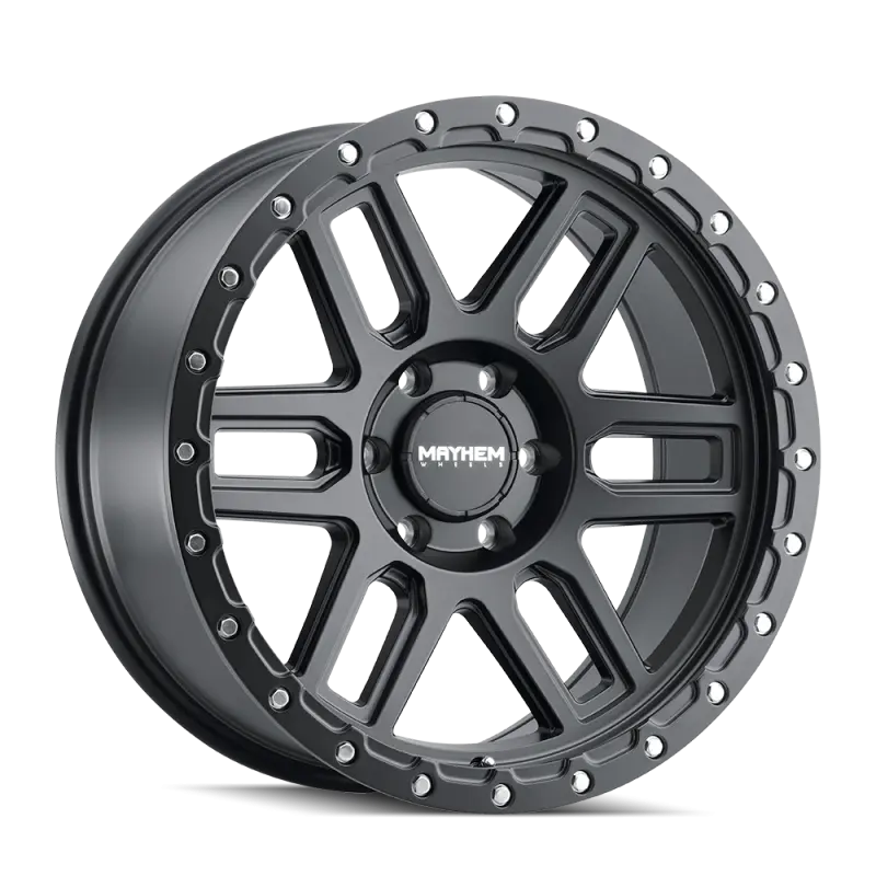 Mayhem 8304 Delta 20x9 Matte Black Wheel 8x170 BP -12mm Offset 125.2mm Hub