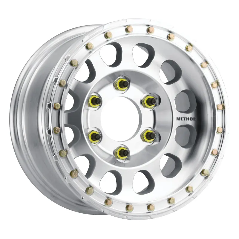 Method MR103 Beadlock 17x9 -12mm Offset 6x6.5 108mm CB Raw Machined Wheel BH-H24125 Method Wheels